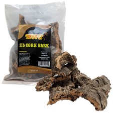 DBDPet Virgin Reptile Cork Bark - Assorted Rounds, Half Rounds  Flats
