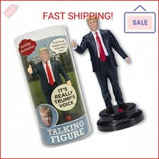 Donald Trump Talking Figure with Real Voice - Fathers Day Present for Dad - Pres