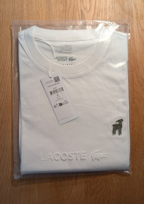 Lacoste x Novak Djokovic The GOAT T-Shirt Gr. 4/M - NEU