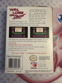 Win, Lose or Draw Nintendo NES Game CIB Box Manual Hi Tech Expressions
