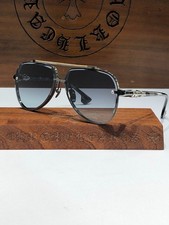 Chrome Hearts CH8238 Sunglasses Black Glasses Gray Lenses Unisex 63-12-149