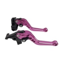 Short Levers Replacement for Ninja 650 EX650 ER6F Pink Handle Black Adjustment