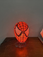 Marvel Spider Man Kids Table Lamp Bedroom Night Light