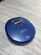 Durabrand Model CD-85 CD Player Tested Working Blue