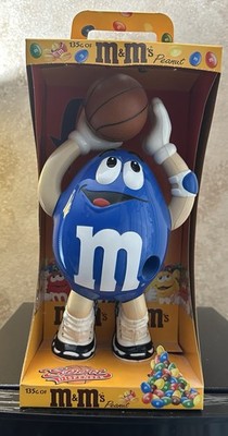 M&M Blue Basketball Dispenser From 1999. In It s Half Box.  New