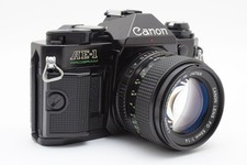  N.Mint Canon AE1 PROGRAM 35    Film Camera Black FD 50mm f/1.4 S.C. 2555903