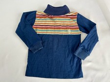Snoopy by Rob Roy boys Vintage Turtleneck Striped Long Sleeve Shirt Size 4t