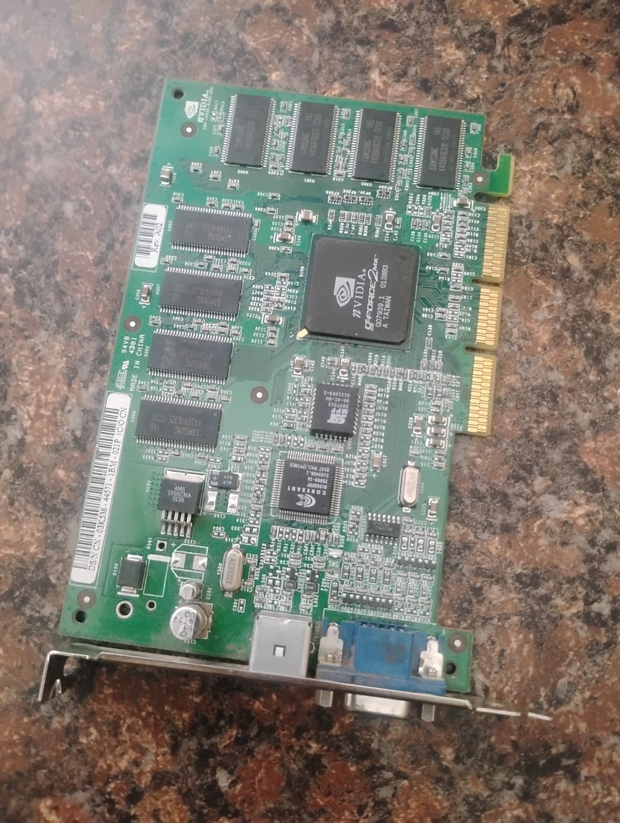 nVIDIA g-Force2MX - 64MB - AGP Video Card - Model: MS-8826 VER:300