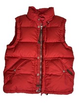 Vintage Polo RL  Co Down Vest, Western and "Y2K Workwear Red Size Small