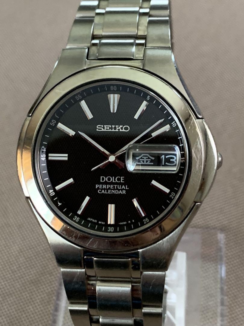 ☺︎ SEIKO DOLCE Exclusive & Stunning Seiko Dolce Tungsten Carbide from my