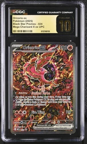 Oricorio ex 024 - Pokémon Mega Charizard X ex UPC CGC 10 Pristine