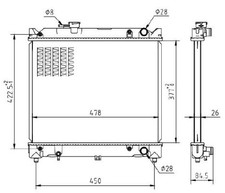 Radiateur Suzuki X90