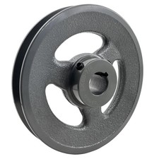 BK60-7/8 V Belt Pulley 7/8 inch Bore 5.75 OD,Electric Motor Pulley Cast Iron ...