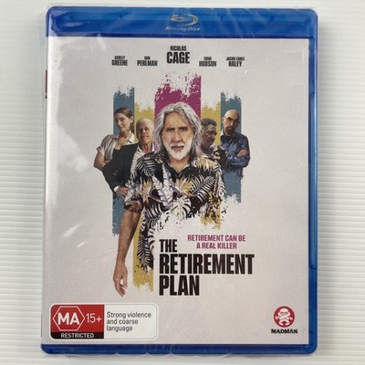 The Retirement Plan Blu-ray Region B Nicolas Cage BRAND NEW