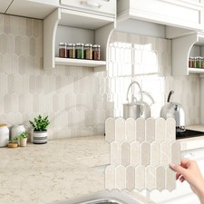 10 Sheet Peel and Stick Backsplash Tiles, 12 ...