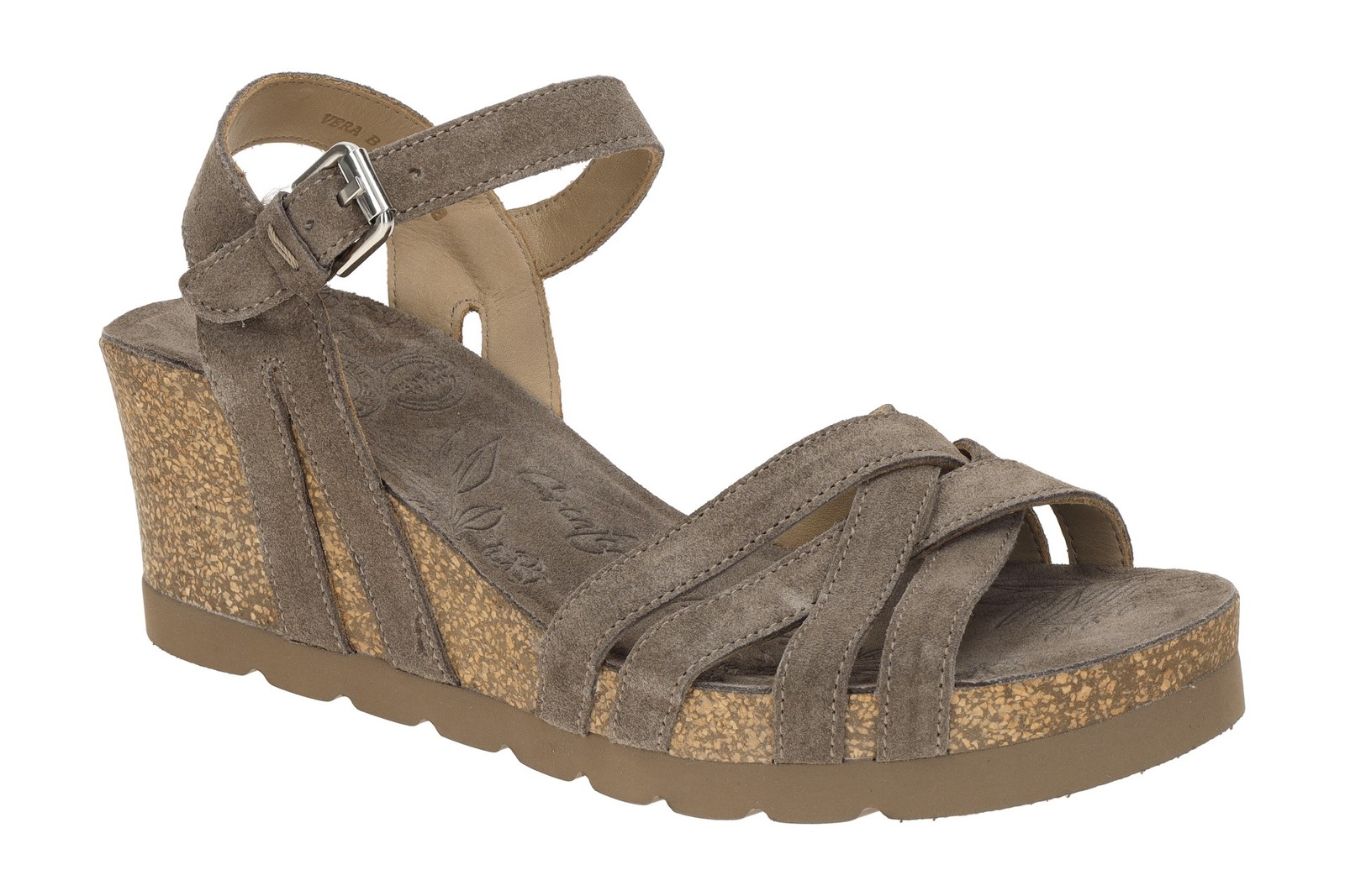 Панама Джек Шухе ВЕРА грау Дамен Сандалетт Римхен Сандаленен Вера B5 NEU 26190₽