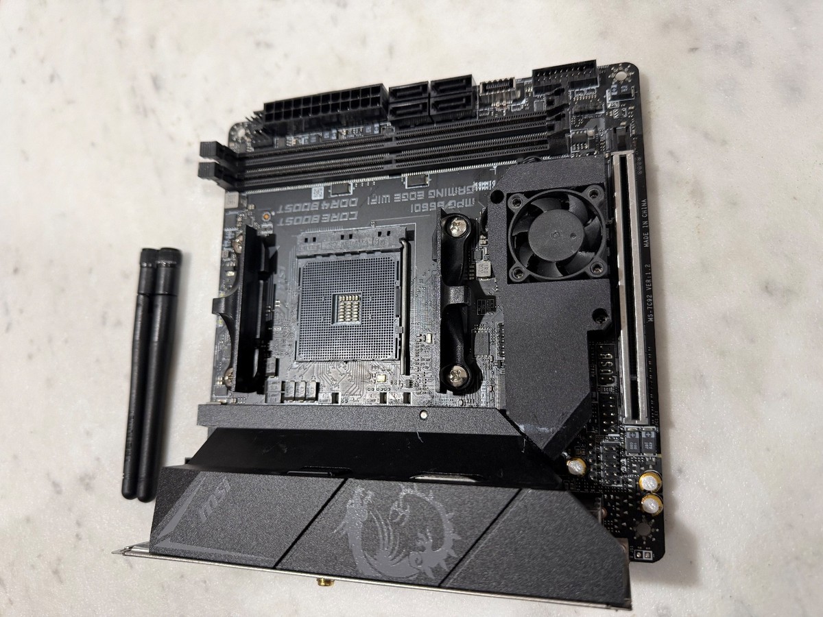 MSI MPG B550I GAMING EDGE WIFI AM4 Mini ITX Motherboard for sale