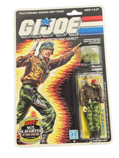 GI Joe Hawk V2 MOC Figure 1986 ARAH Vintage Hasbro Sealed w Sgt Slaughter Promo