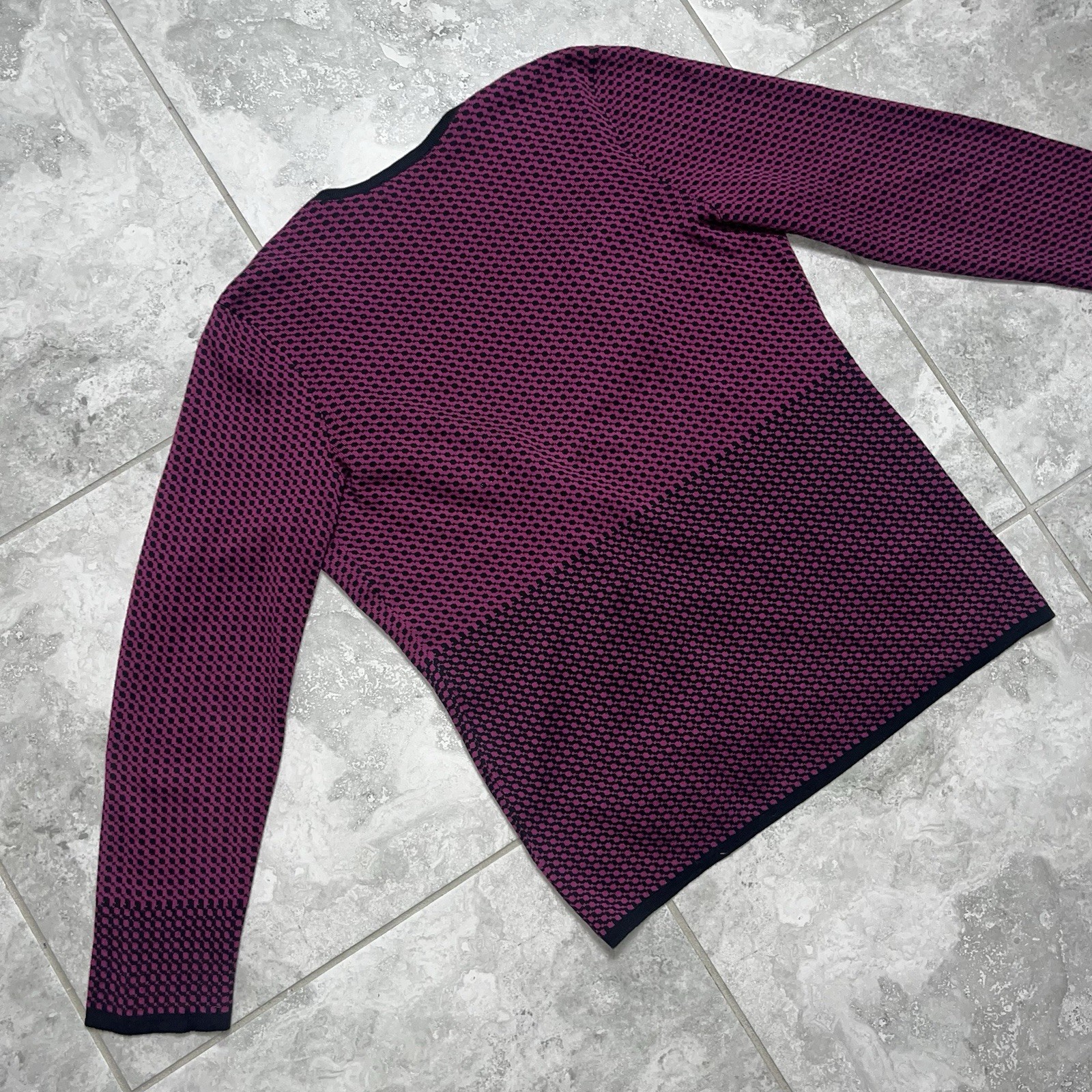 Pendleton Cotton Knit Button Cardigan Sweater Pin… - image 15