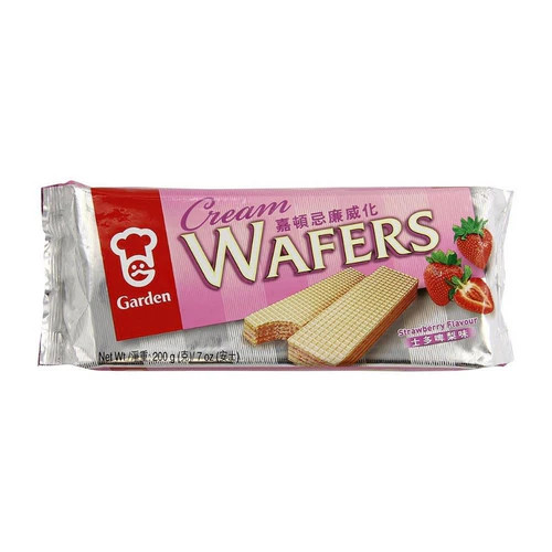 Galletas De Crema De Fresa 7 Oz (Caja De 8) De Garden