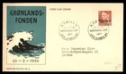 Mayfairstamps Denmark FDC 1959 King Frederik IX Gronlands Fonden First Day Cover