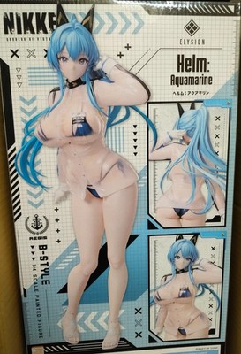 B-STYLE GODDESS OF VICTORY NIKKE HELM AQUAMARINE 1/4 FIGUR OFFICIAL NEU SEALED