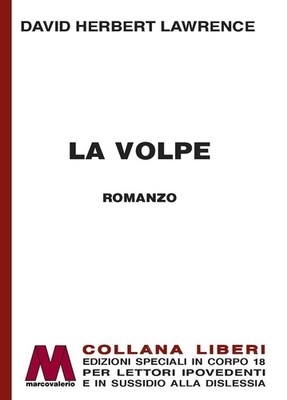 Buch - Lawrence D. H. - Der Fuchs. Ediz. Große Zeichen - Markus