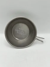 Vintage backpacking hiking North Face SIERRA CUP  Stainless Steel Preowned  #c4