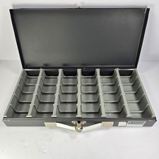 Wards Metal 35 mm Slide File Box Storage Case Negatives Film Tray