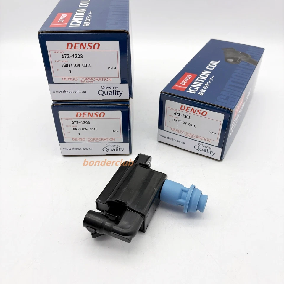 3Pcs 90919-02216 DENSO Ignition Coil For Toyota Supra Lexus GS300 IS300 UF228 - Imagem 3 de 4