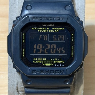 CASIO G-SHOCK GW-M5610NV 電波ソーラー デジタル Casio G-Shock GW-M5610NV-2 Solar Atomic Men's Square Digital Watch