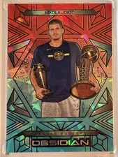 Panini Obsidian 2024-25 Nikola Jokić /49 #184 Serial Numbered Denver Nuggets
