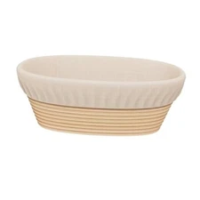  Oval Bread Proofing Basket, Handmade Sourdough Bread Baking Supplies, 1 Pack
