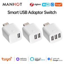 Smart Micro 1/2/3 Gang WiFi USB Adapter Switch Mini USB Power Adaptor 5V