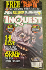 INQUEST MAGAZINE - #43 (CCG'S, MAGIC THE GATHERING etc.) 1998 (SEALED)