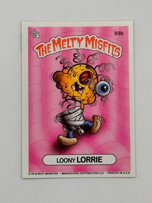 2018 Buff Monster The Melty Misfits Series 3 LOONY LORRIE #93b Die