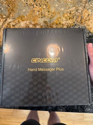 CINCOM Hand Massager Plus Portable Heat Touchscreen Relax Pain Relief