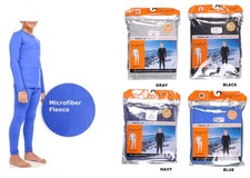 Boy Thermal Microfiber Fleece Long John Warm Winter Underwear Base Layer Pants