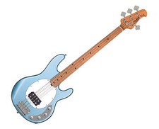 Sterling by Music Man StingRay 4-String Bass - Firemist Silver - B-Stock