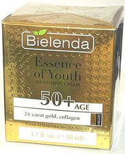 Essence of Youth Smoothing Cream 50+ age with 24K gold & Collagen by BIELENDA