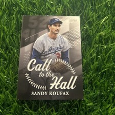2025 Topps Series 1 - Call to the Hall Sandy Koufax #CTH-13 Dodgers A90