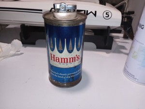 50s 60s hamms beer can bar lighter