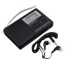 Digital World Full Frequency Radio Stereo Receiver FM/AM/SW/MW/LW with Earphone