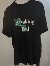 Breaking Bad Logo Black T-Shirt, Size XXL, Television Series