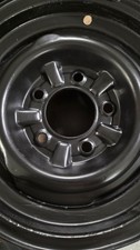 78-91 Ford Broncofull Size F100 Pickup Wheel Rim 15x6 4 Slits 5 Lug Steel Oem