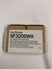 NuTone NF300DWH Door Speaker Retrofit Frame White   Replacement Mount Kit