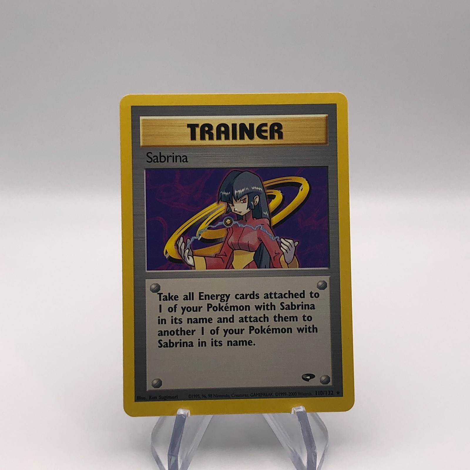 Pokemon Gym Challenge – Sabrina 110/132 – Rare Trainer – NM