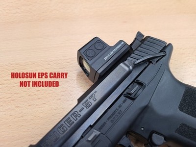 HOLOSUN EPS SCS CARRY RED DOT SIGHT MOUNT PLATE FOR RUGER-57, MADE IN USA
