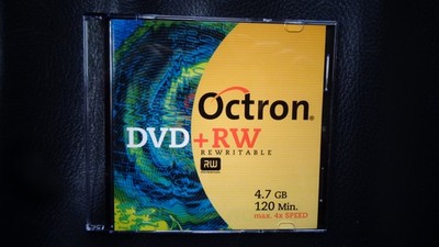 OCTRON ''LEER - DVD+RW'' 4,7 GB - 120 MIN.