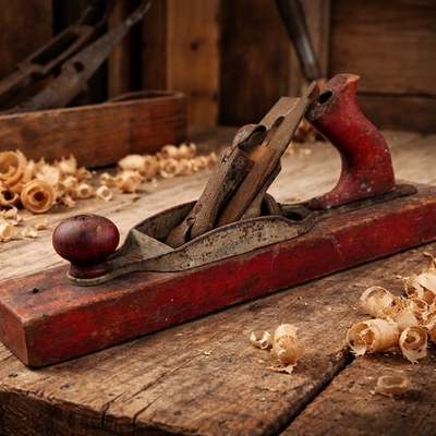 #ad #ad Antique Stanley No 27 Wooden Hand Plane 15” Carpenter Tool Primitive Barn Find $49.97